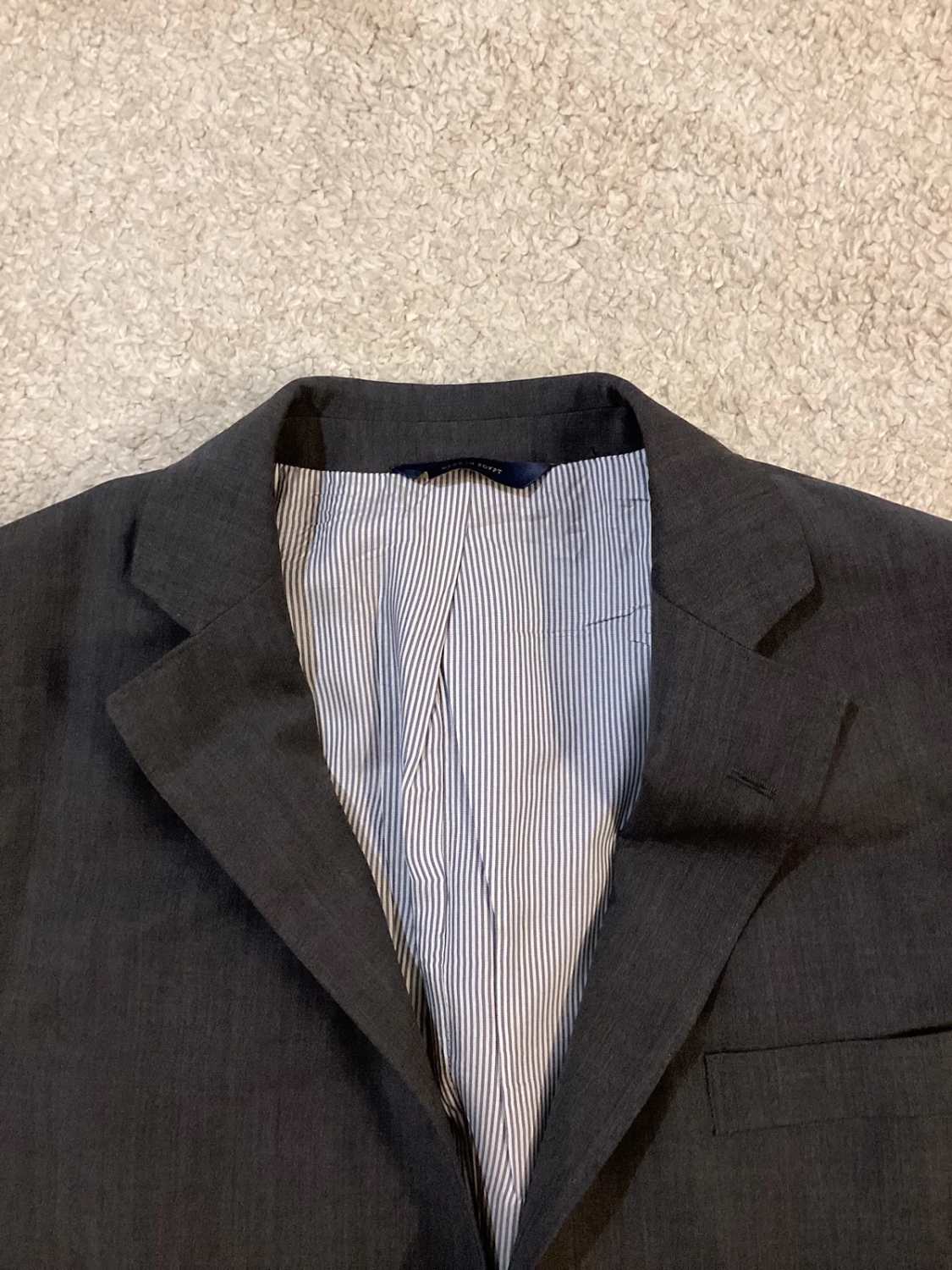 Blazer Brooks Brothers "Explorer" Regent Fit - Grigio - Taglia 41R (S)