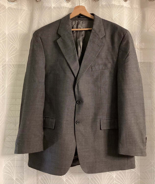 Blazer Chaps by Ralph Lauren - Grigio - Taglia L - Lana