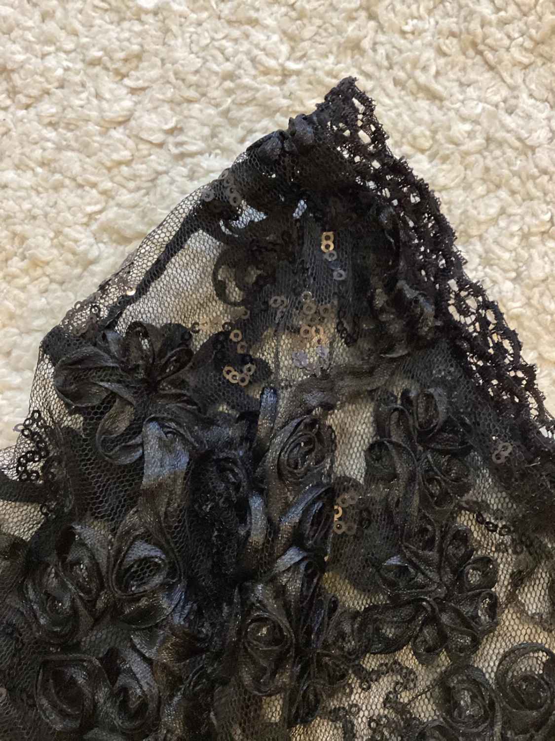 Robe Épaule Dénudée Noire - M