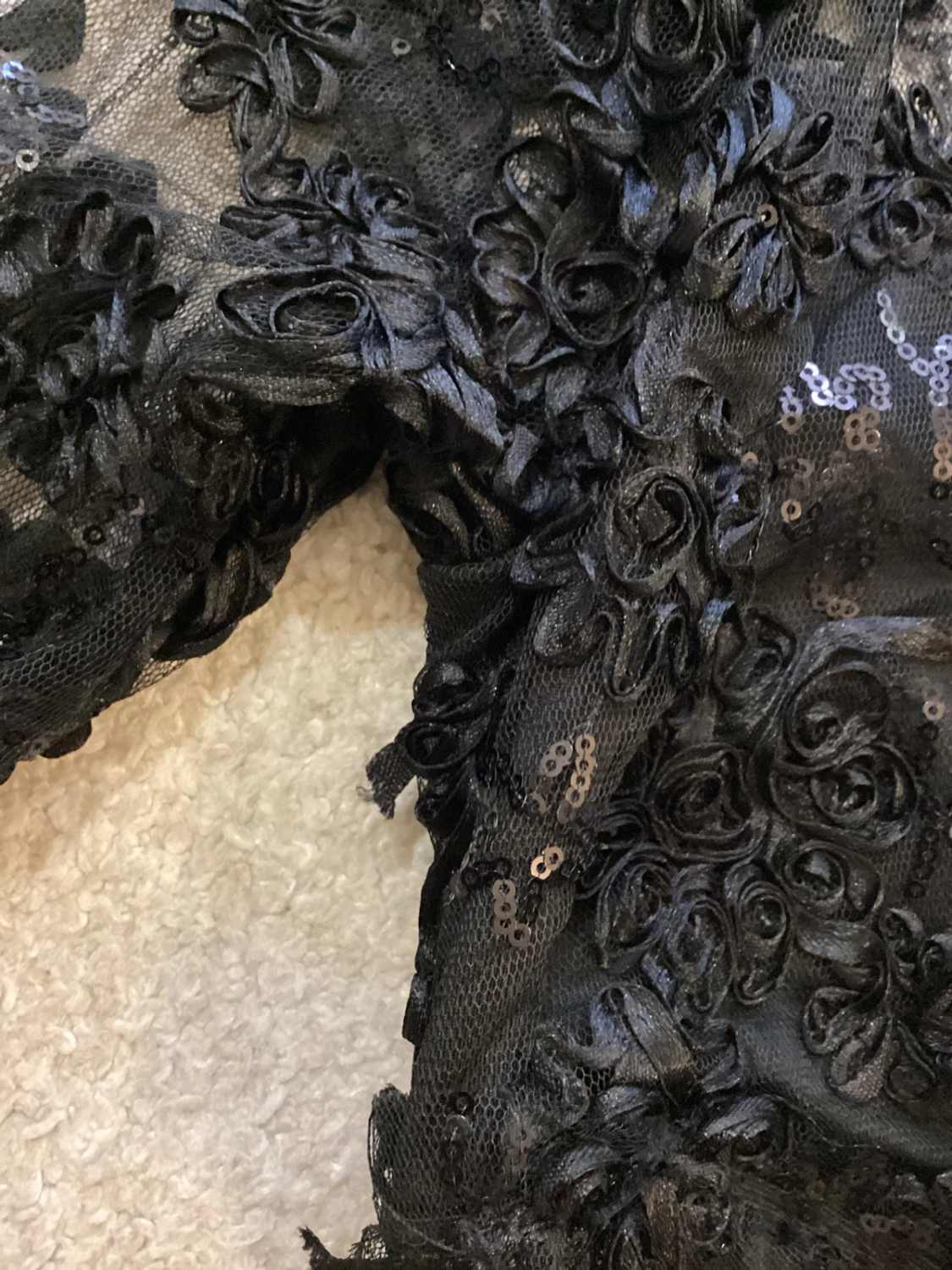Robe Épaule Dénudée Noire - M
