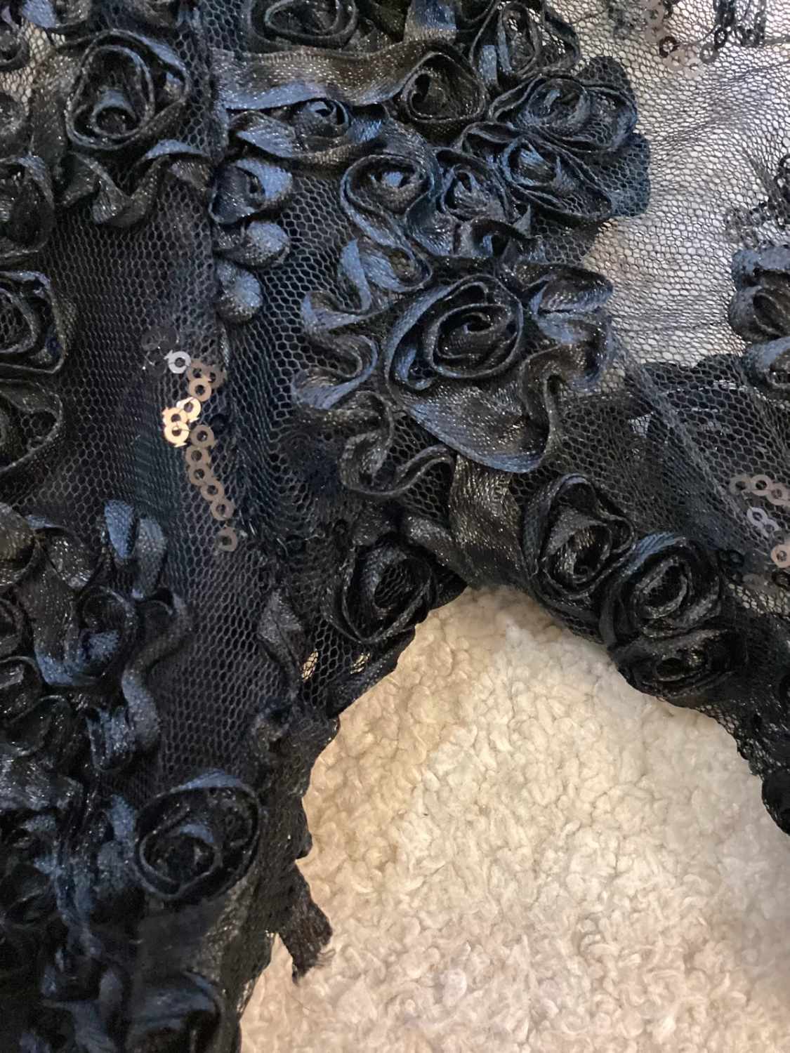 Robe Épaule Dénudée Noire - M