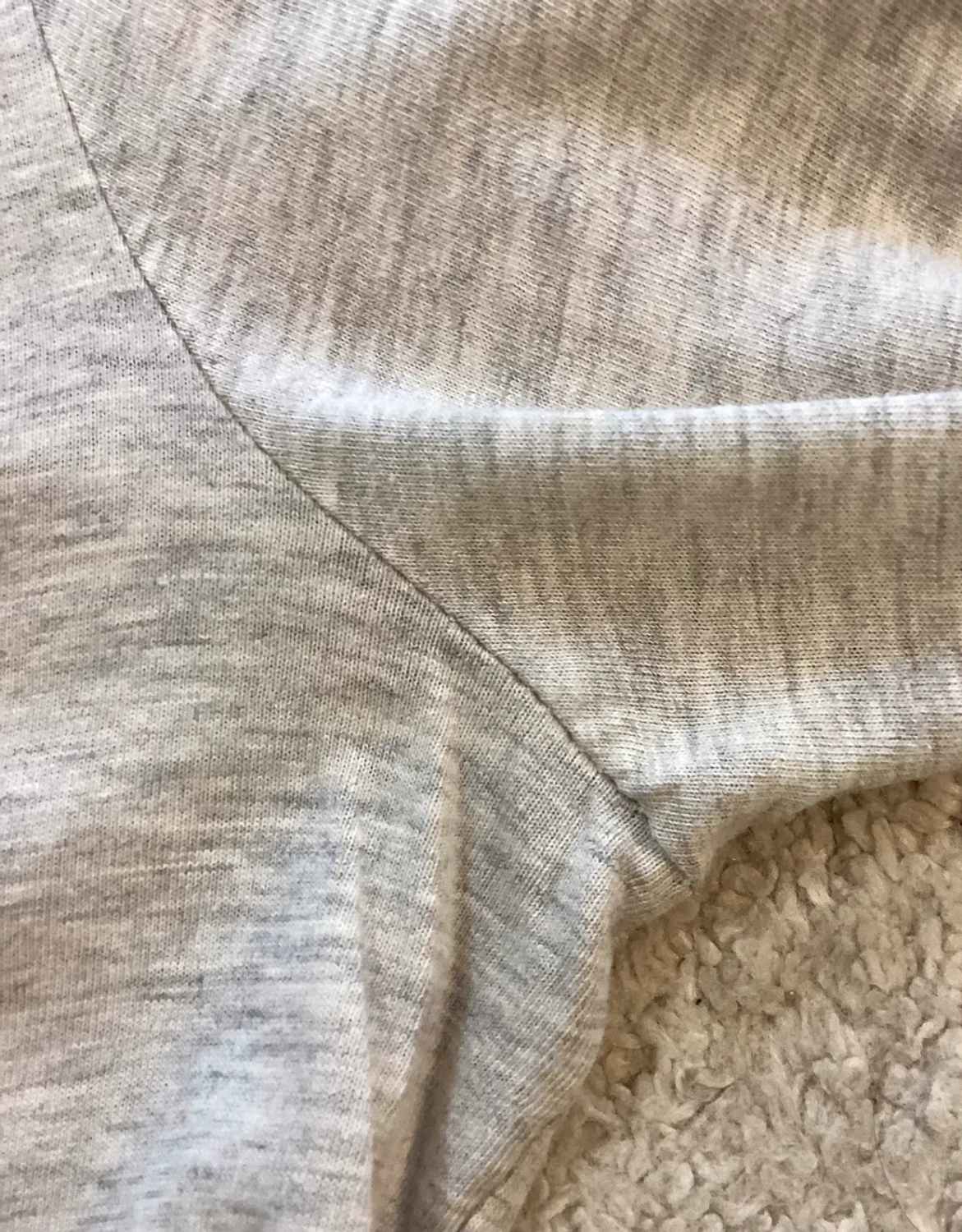 T-shirt Colours Manches Longues - Gris/Beige - Taille L