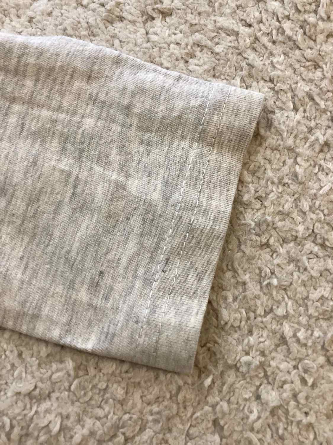 T-shirt Colours Manches Longues - Gris/Beige - Taille L