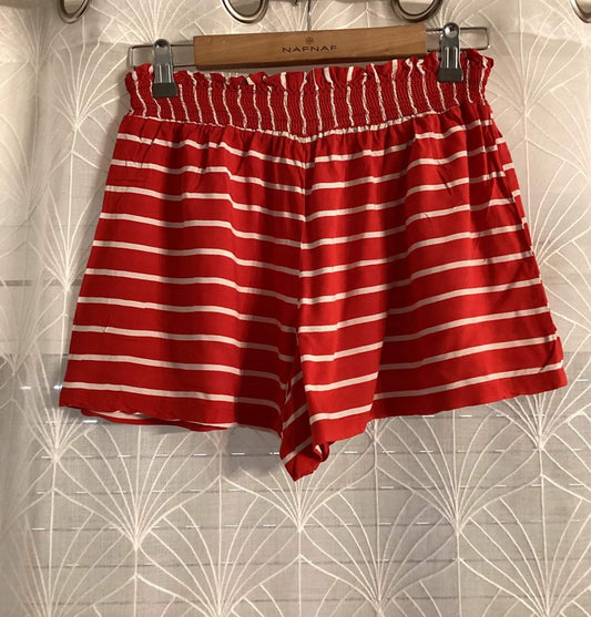 Pantalones cortos a rayas Calzedonia - rojo y blanco - Talla S - Viscosa