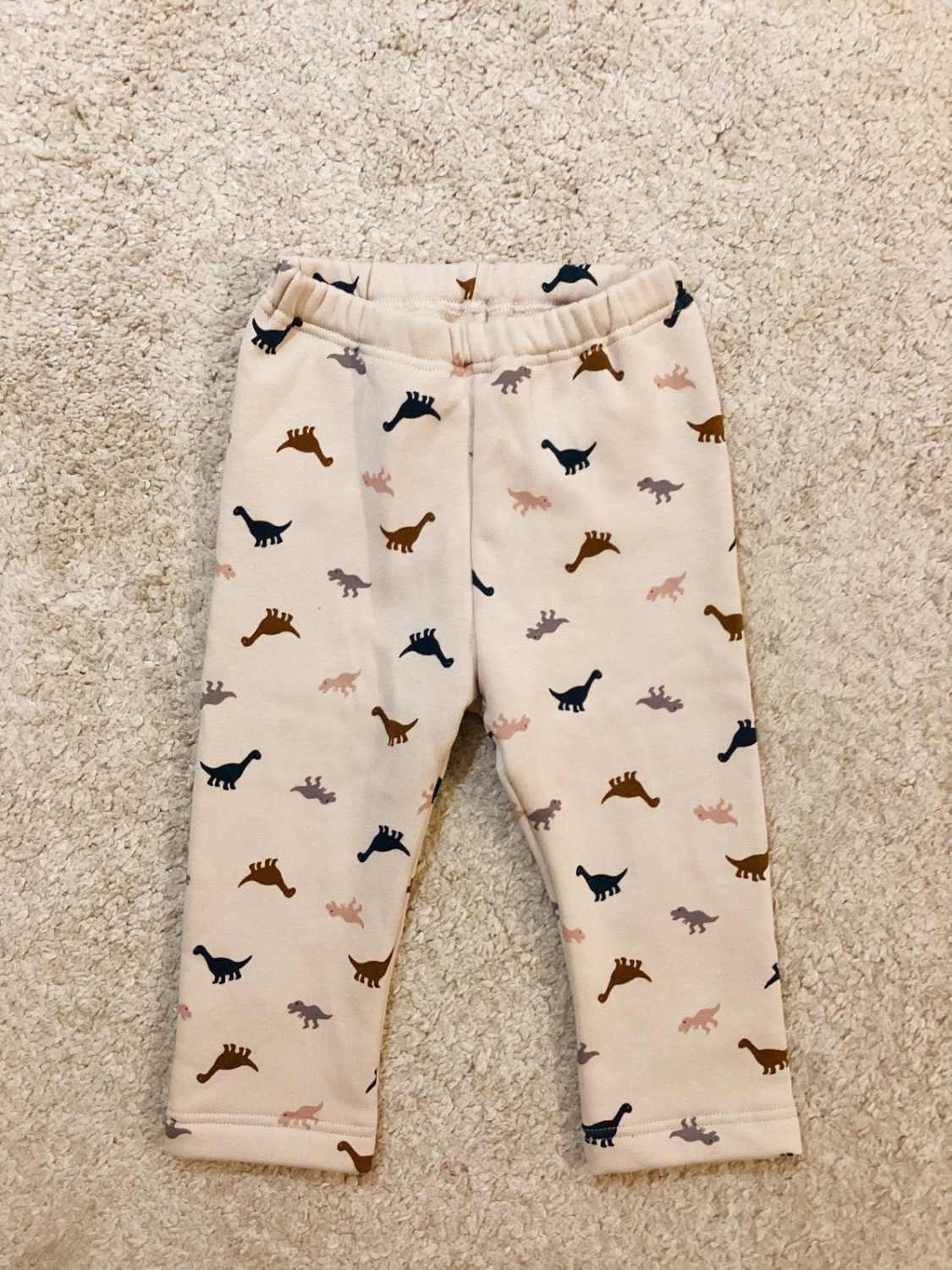 👶 Pantalon Uniqlo Baby - Beige - 12-18 Mois - NEUF sans étiquette