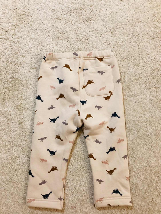 👶 Pantalone Uniqlo Baby - Beige - 12-18 Mesi - NUOVO senza etichetta