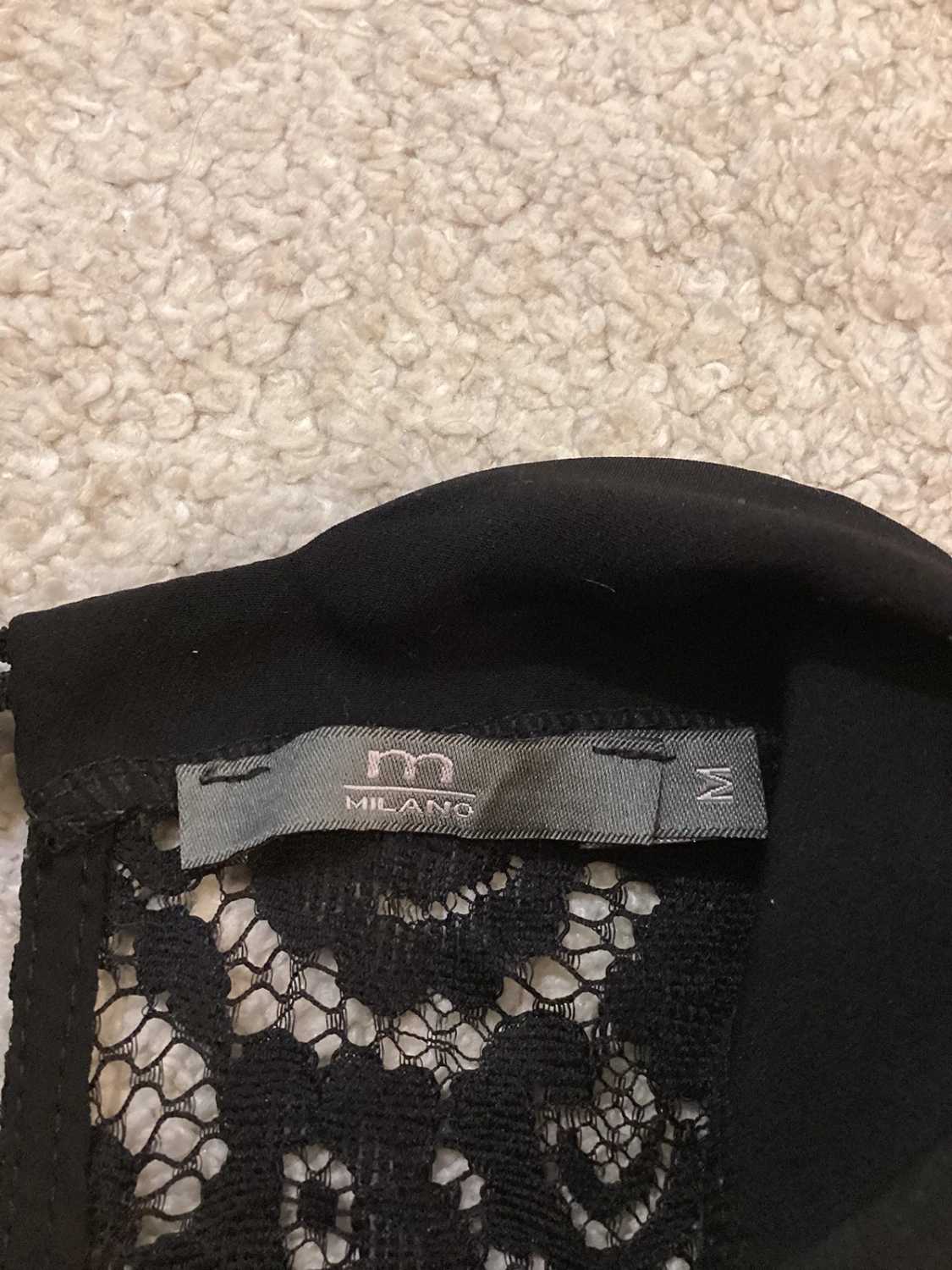 Blouse Milano - Noir - Coton - Taille M