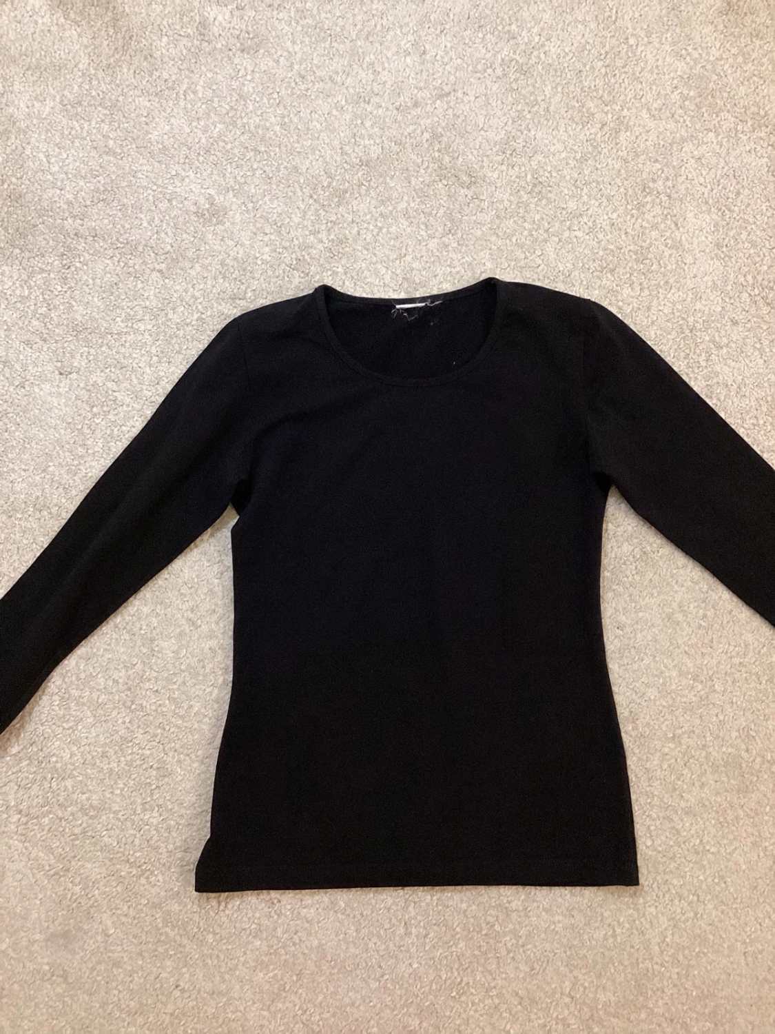 Blouse Basique Sans Marque - Noir - Polyester - Taille S