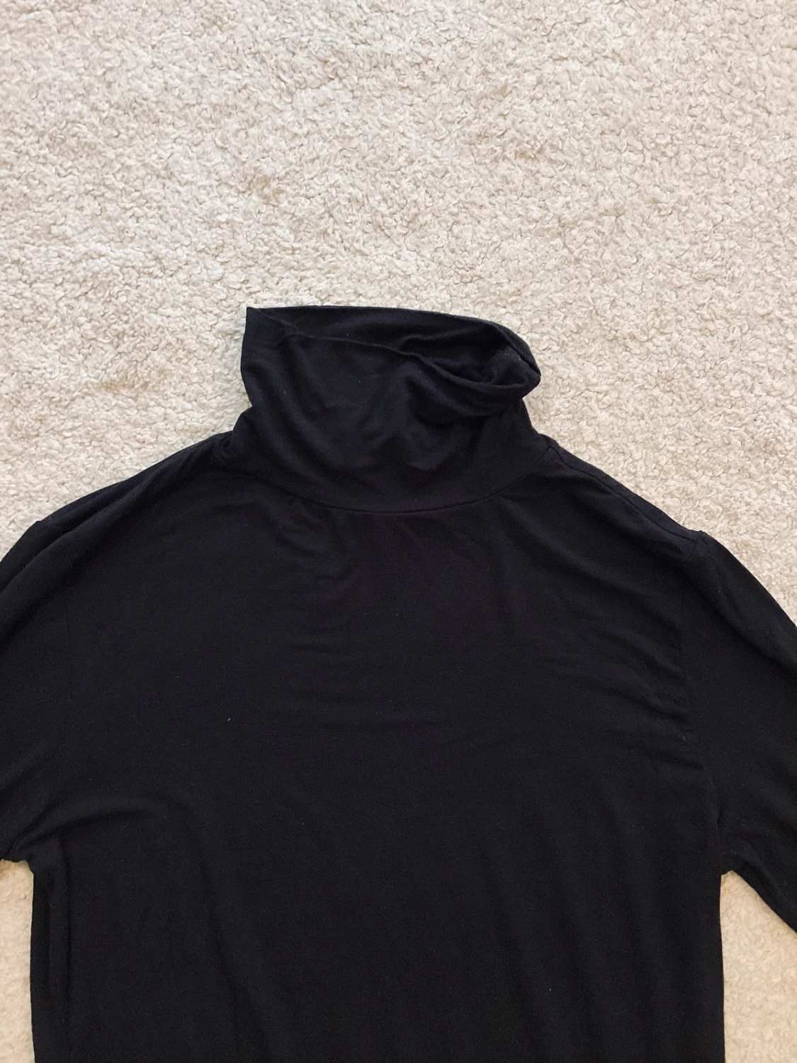 Blouse Yamamay Col Roulé - Noir - Taille M - Viscose/Elastane