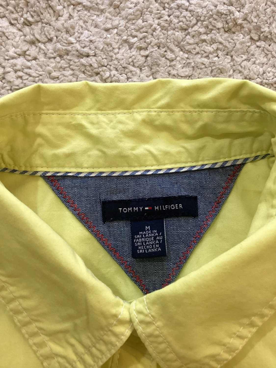 Camicia Tommy Hilfiger Donna - Gialla - Taglia M