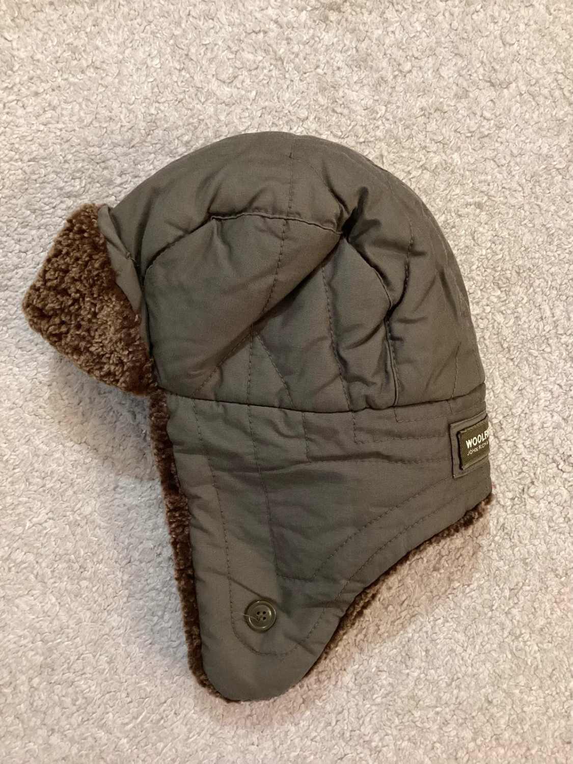 Chapeau Woolrich avec Oreilles - Kaki - Taille M