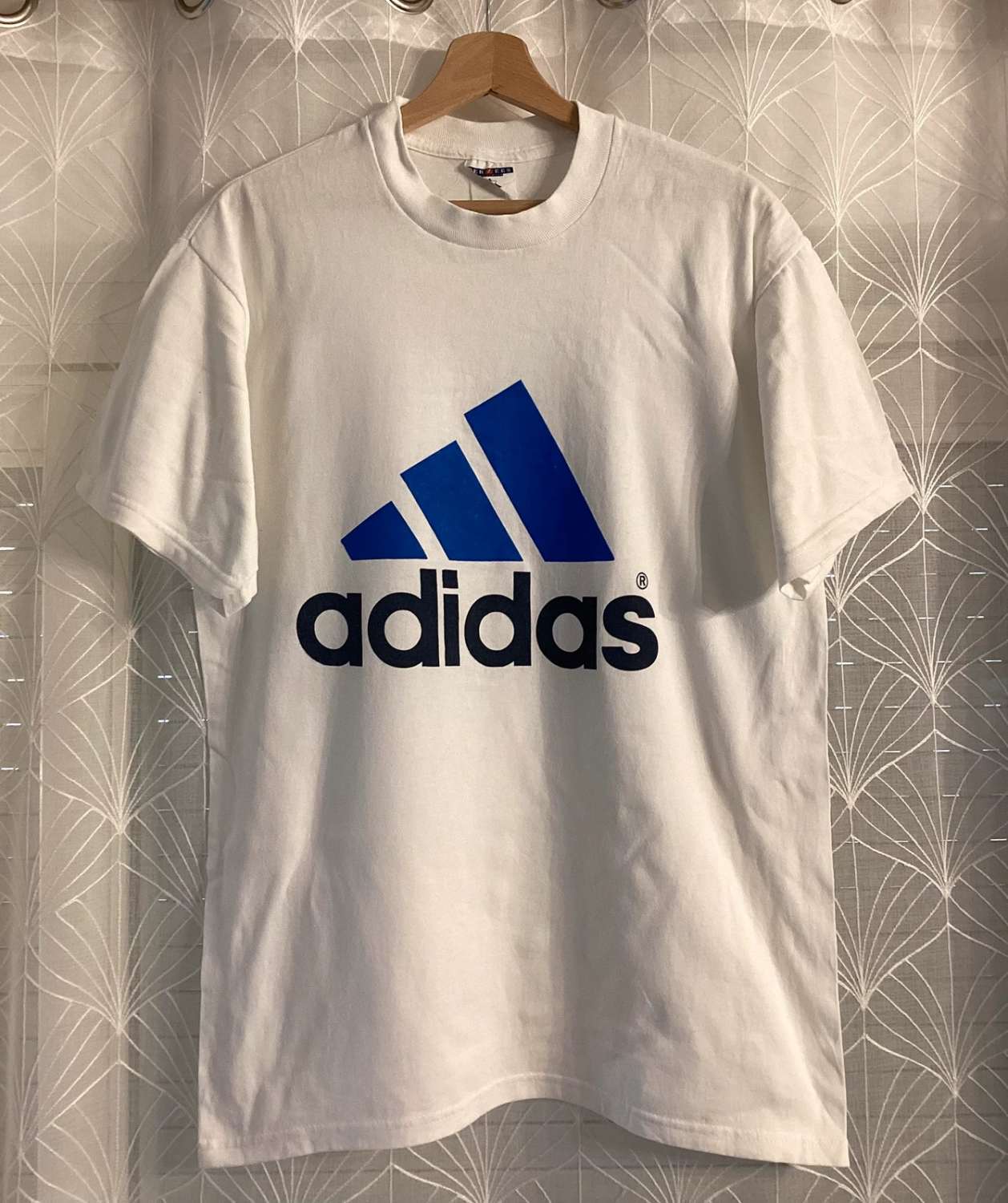 T-shirt Adidas Homme - Blanc - Taille M - Coton