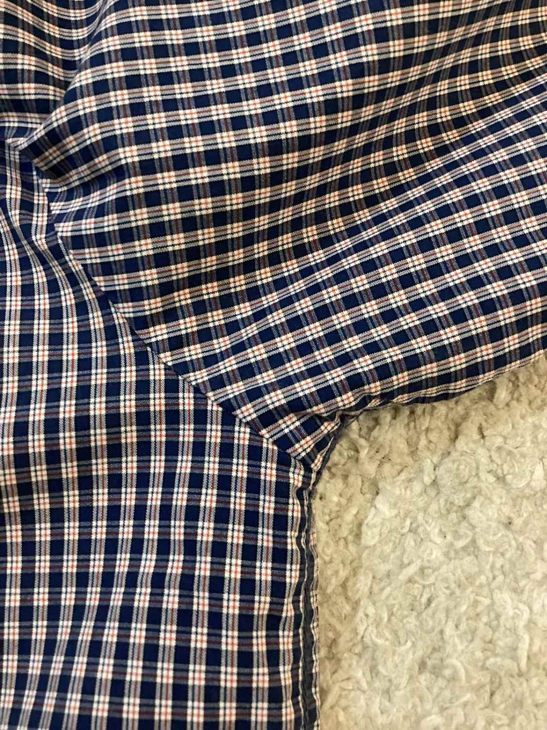🔴Chemise à Carreaux Napapijri - Marine/Rouge/Blanc - Taille 14A
