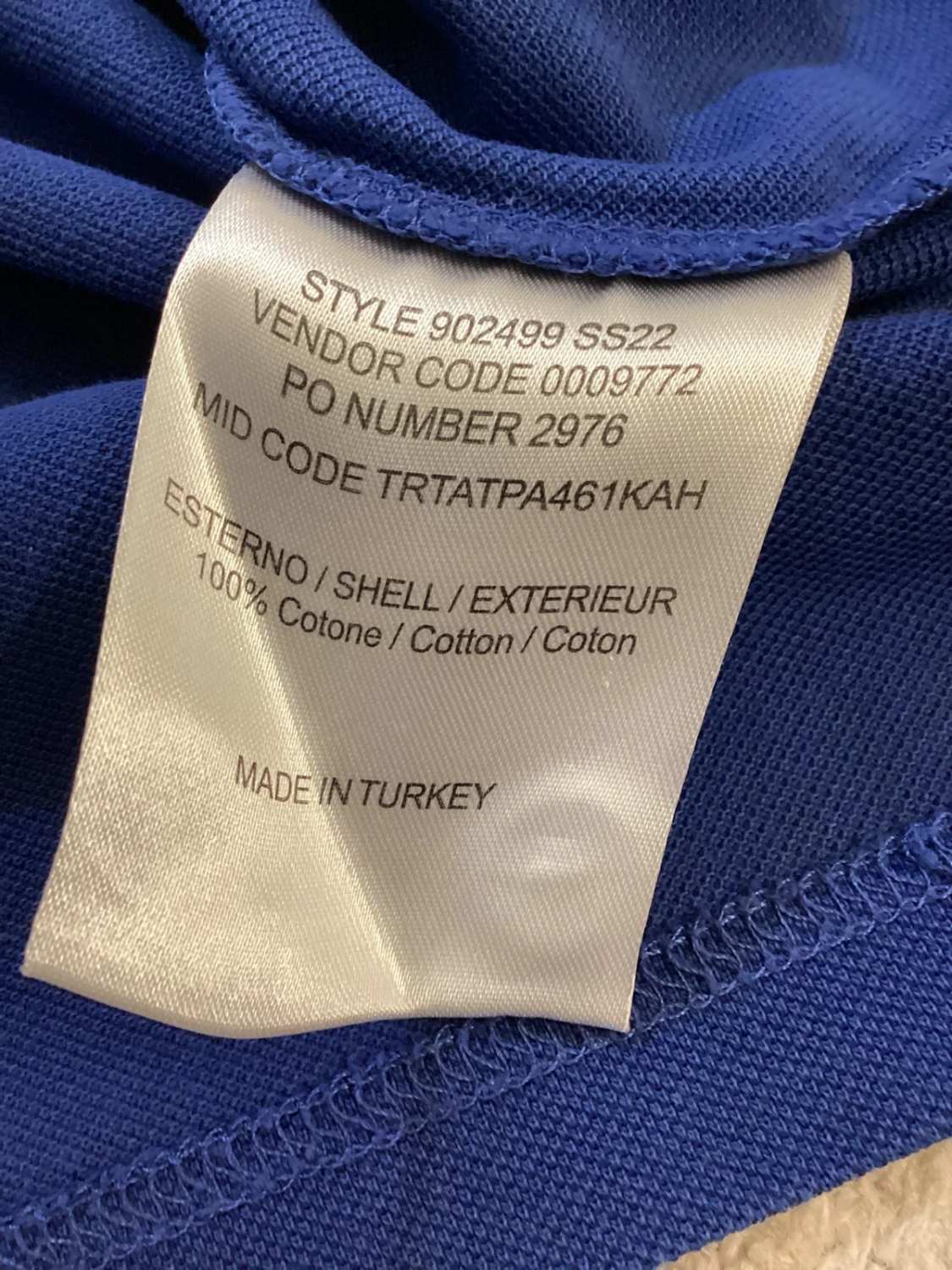Polo North Sails - Bleu Marine - Taille XS - Neuf avec étiquette