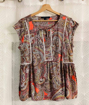 🌈 Blouse Tommy Hilfiger Multicolore - Taille M