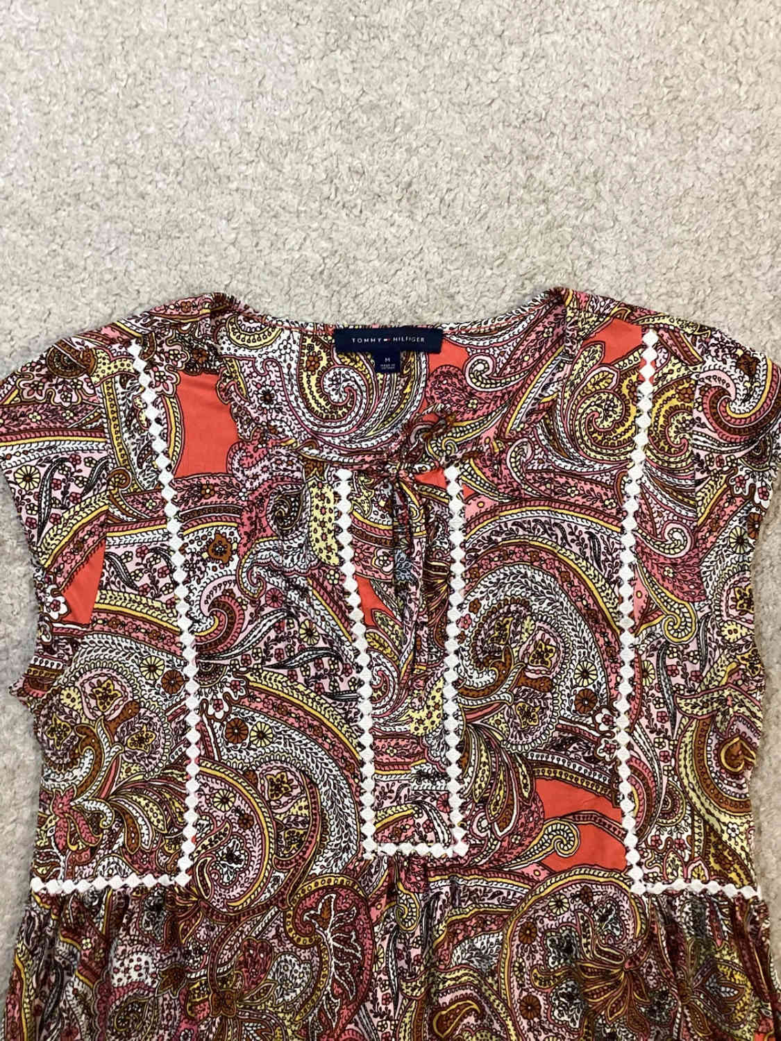 🌈 Blouse Tommy Hilfiger Multicolore - Taille M