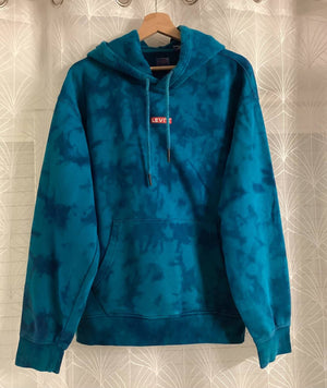 🍃 Pull Levi's à Capuche - Vert Forêt