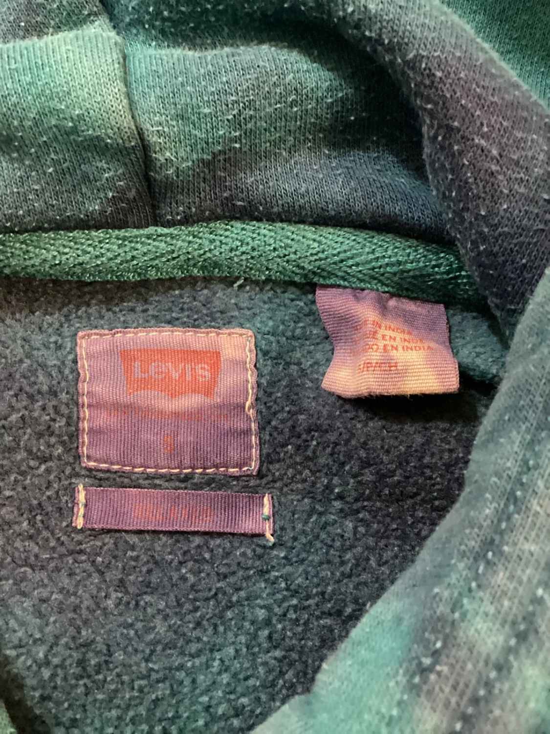 🍃 Pull Levi's à Capuche - Vert Forêt