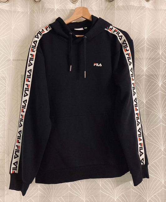 🖤 Pull à Capuche Fila - Noir - Taille S