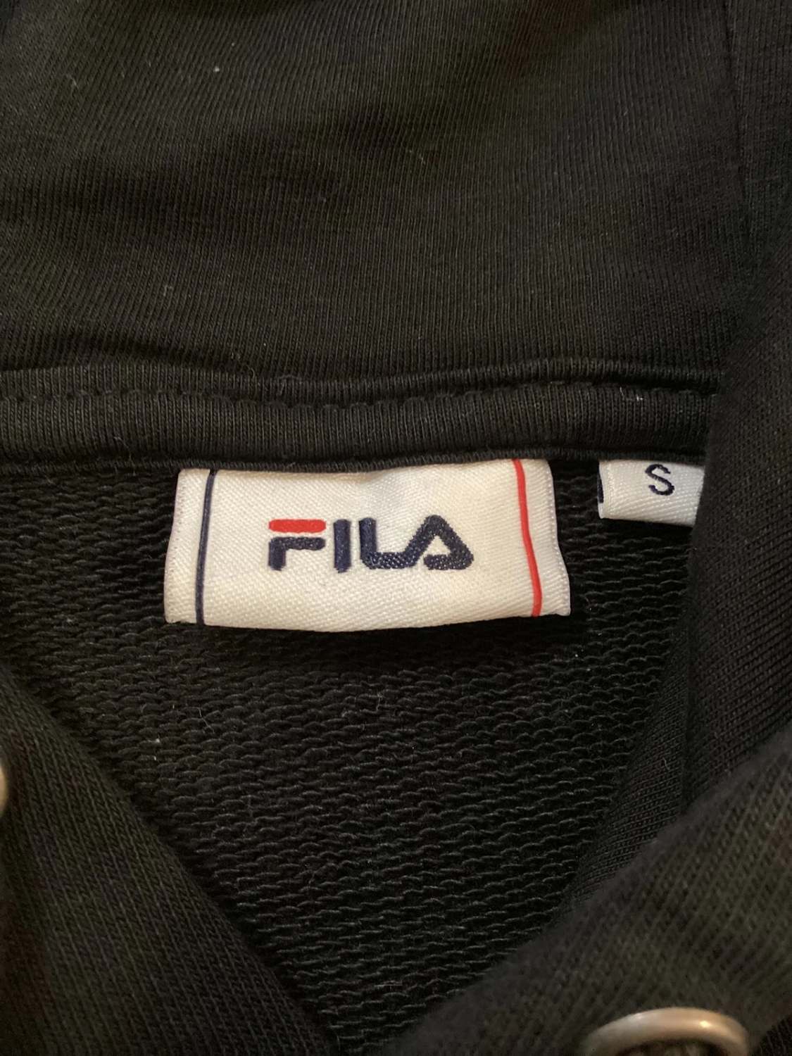 🖤 Pull à Capuche Fila - Noir - Taille S