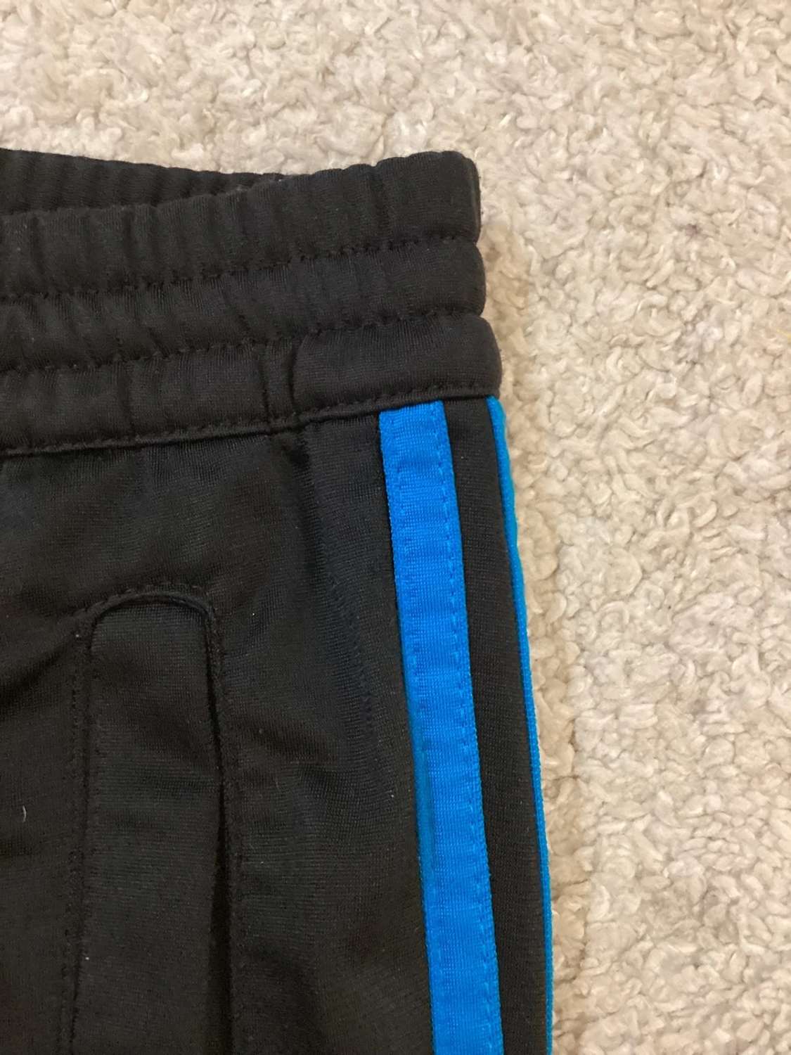 Pantalon Adidas Sport Noir/Bleu - Taille L