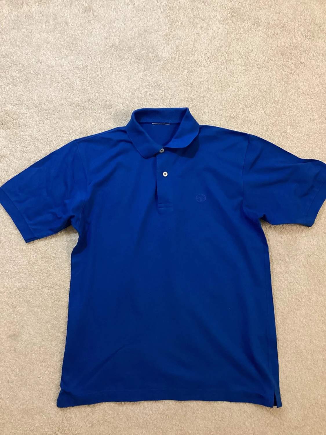 🔵 Polo Sergio Tacchini - Bleu - Taille M