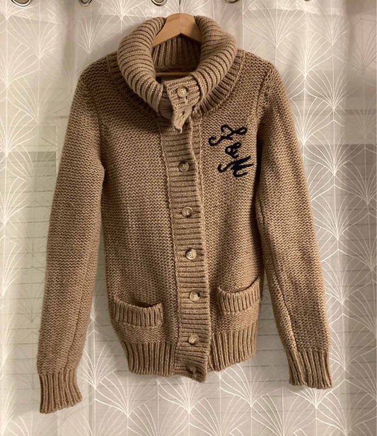 🤎 Cardigan Franklin & Marshall - Beige - Taille M