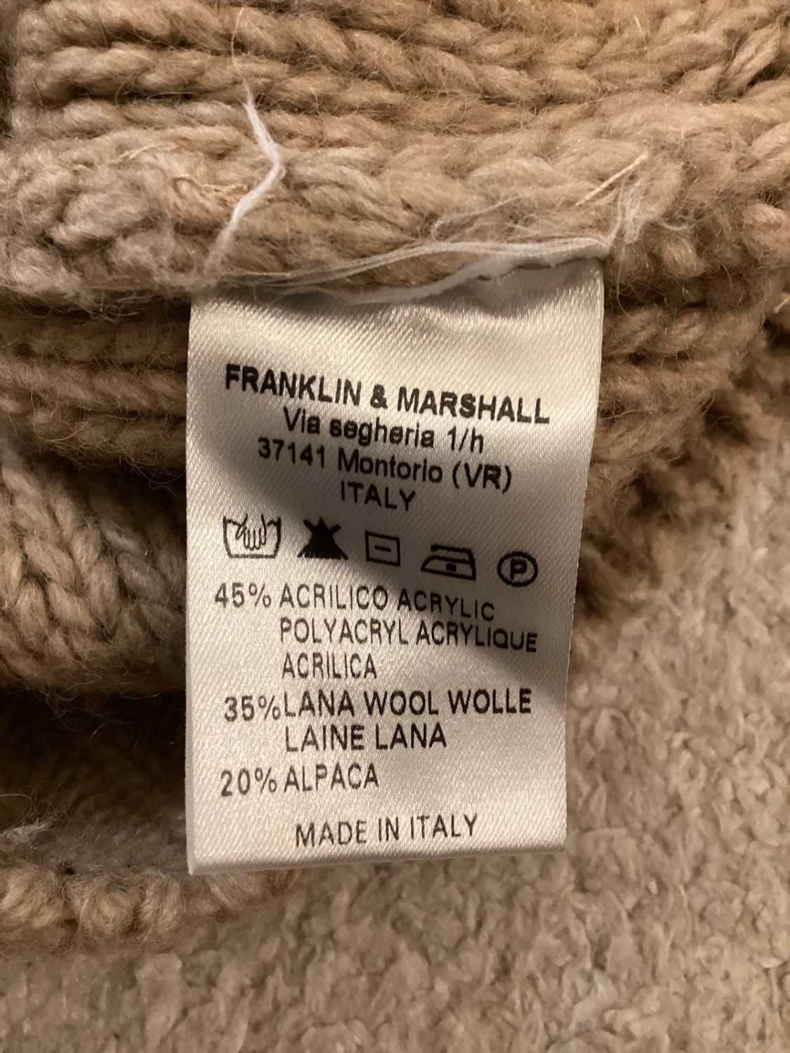 🤎 Cardigan Franklin & Marshall - Beige - Taille M