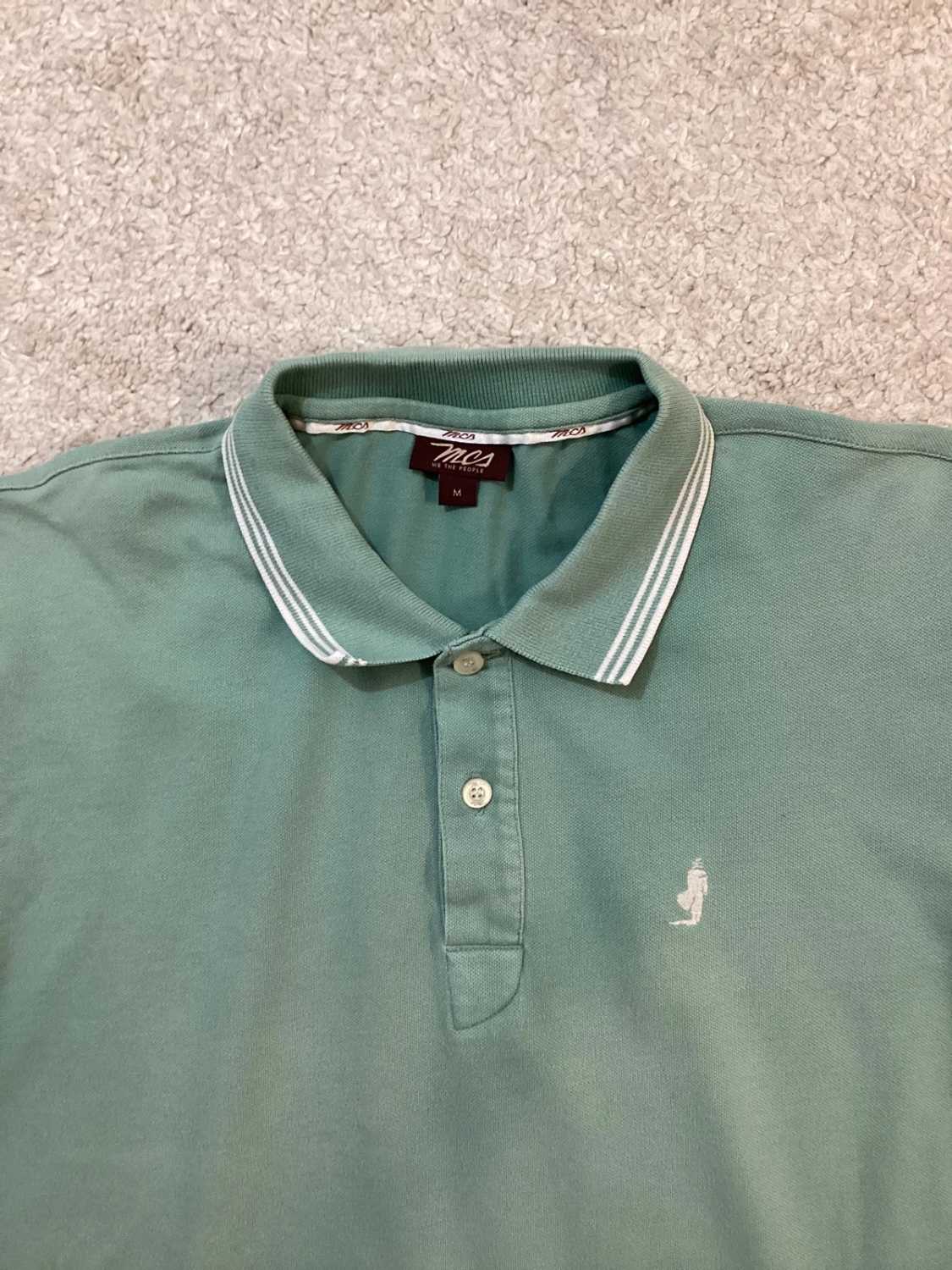 🟢 Polo MCS Femme - Vert - Taille M