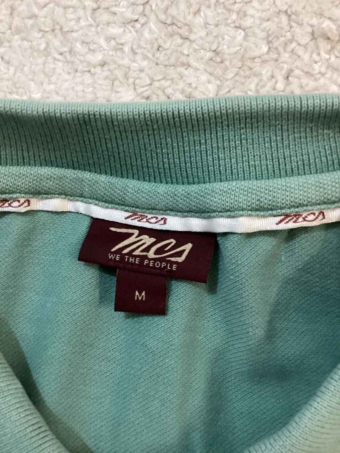 🟢 Polo MCS Femme - Vert - Taille M