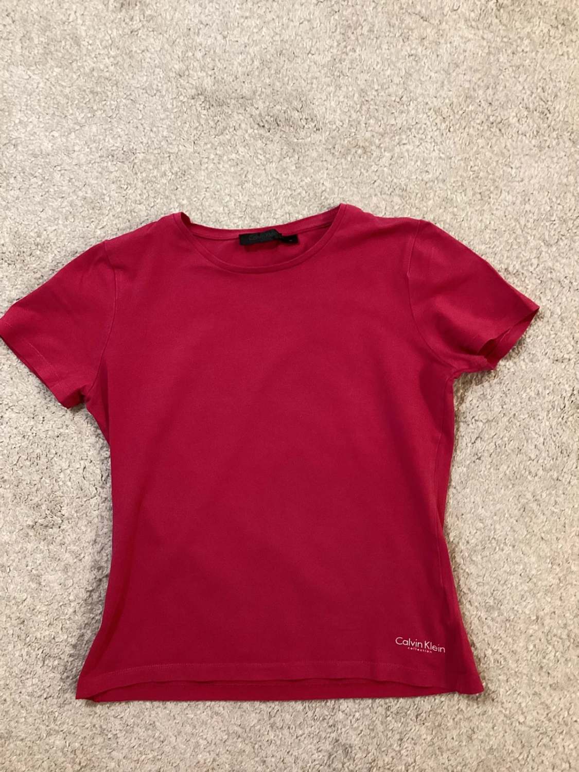 💖 T-shirt Calvin Klein Fuchsia - Taille M