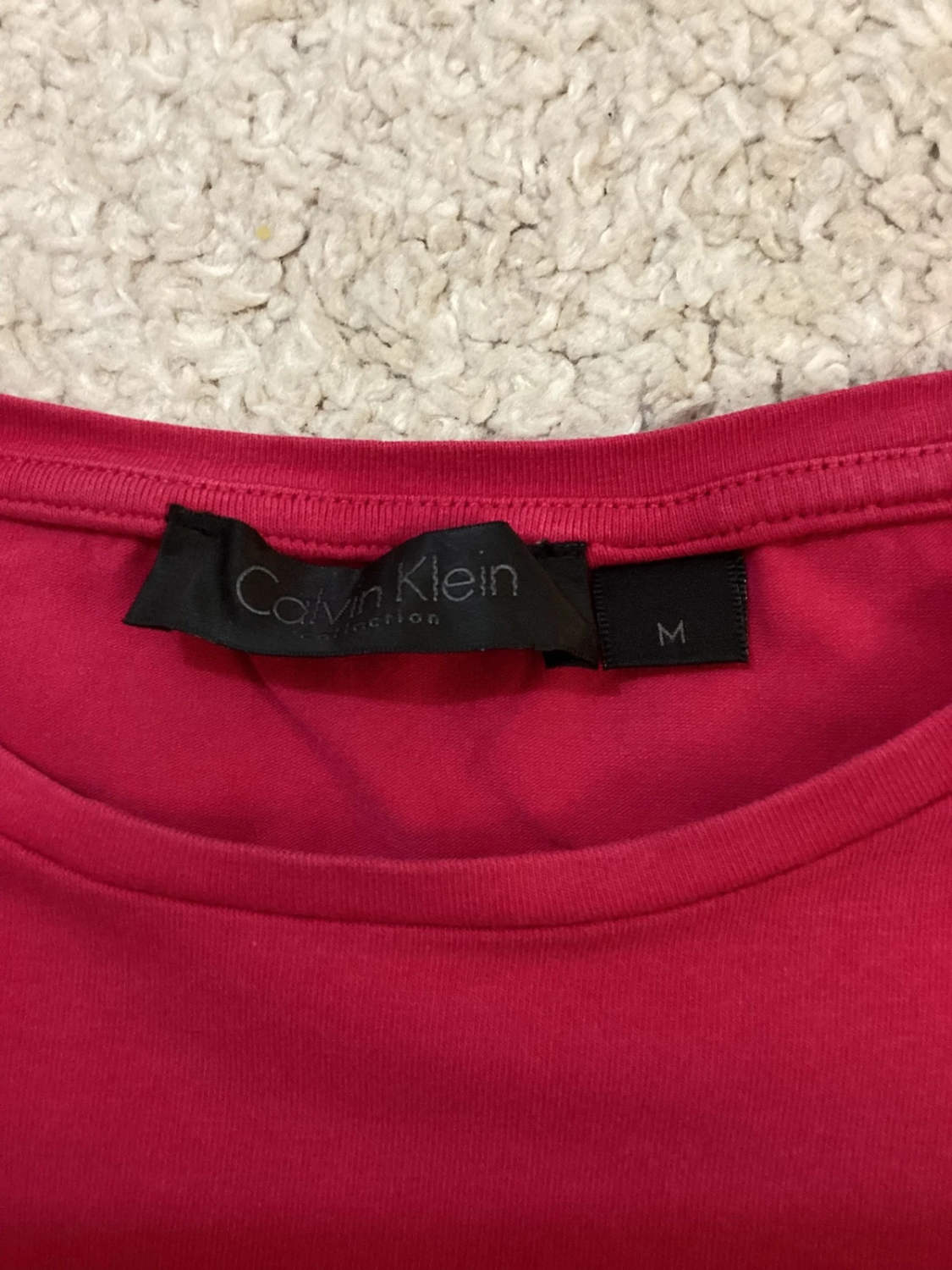 💖 T-shirt Calvin Klein Fuchsia - Taille M