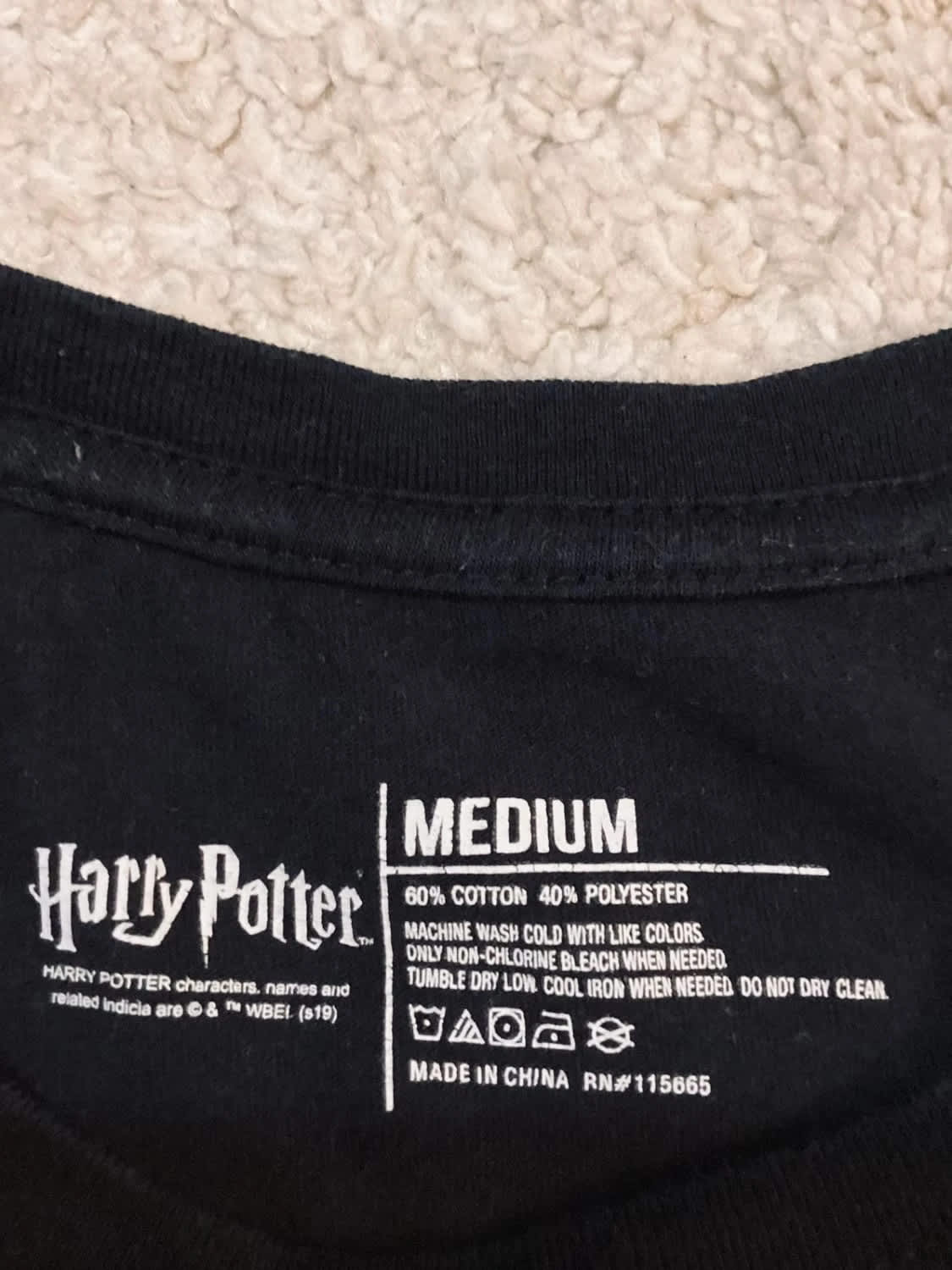 T-shirt Harry Potter M - Zeer Goede Staat