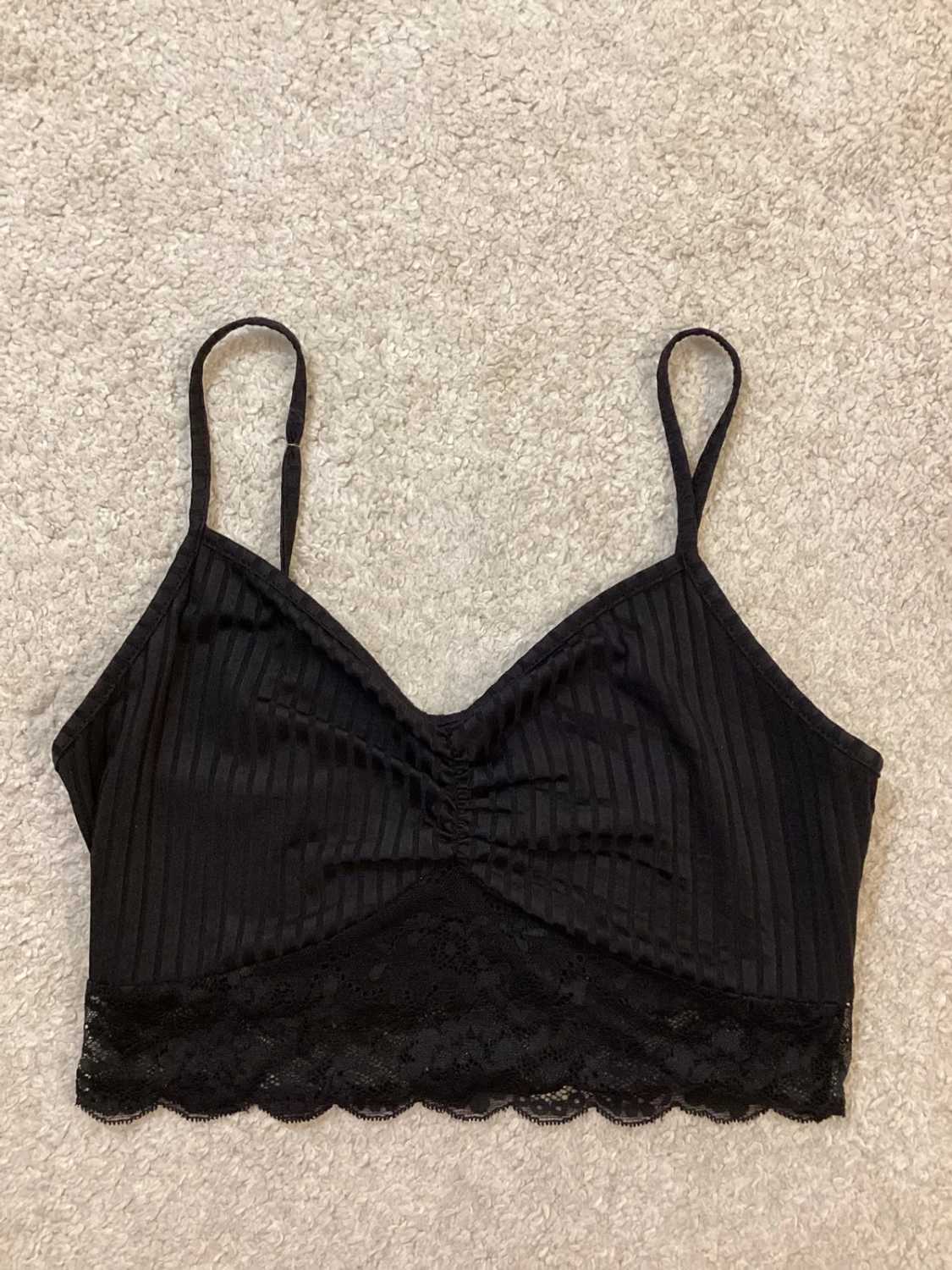 🖤 Top Shein - Noir - Épaules Dénudées - Taille S