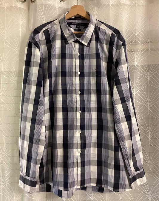 Chemise Tommy Hilfiger Vintage Custom Fit 80's - Carreaux - XLTG