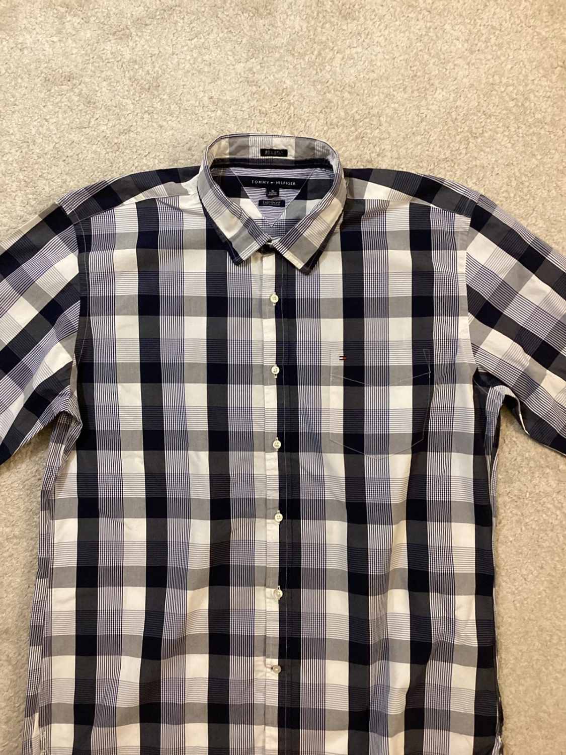 Chemise Tommy Hilfiger Vintage Custom Fit 80's - Carreaux - XLTG
