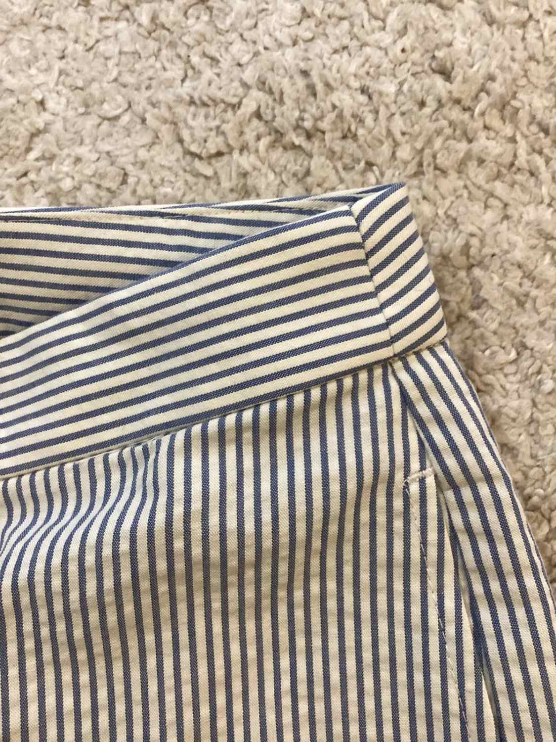 🌊 Chino à Rayures Polo Ralph Lauren - Blanc & Bleu Clair - Taille W26