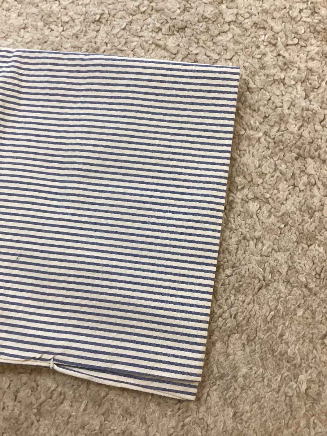 🌊 Chino à Rayures Polo Ralph Lauren - Blanc & Bleu Clair - Taille W26
