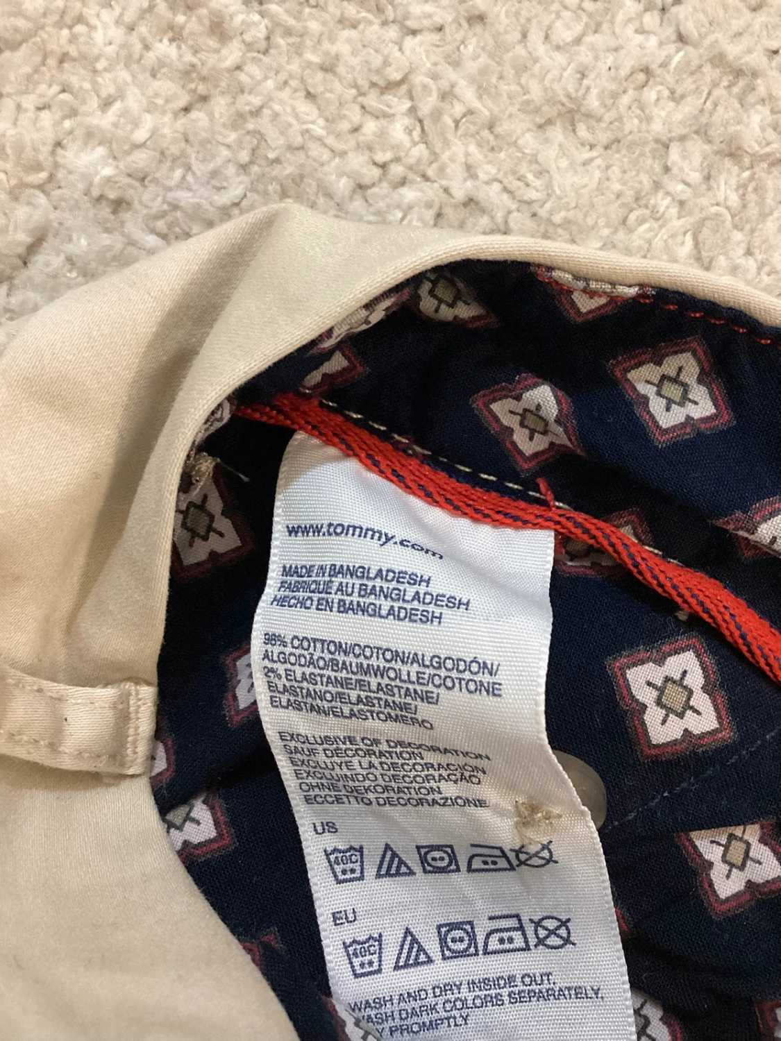 Pantalon Tommy Hilfiger Parker Beige - UK8