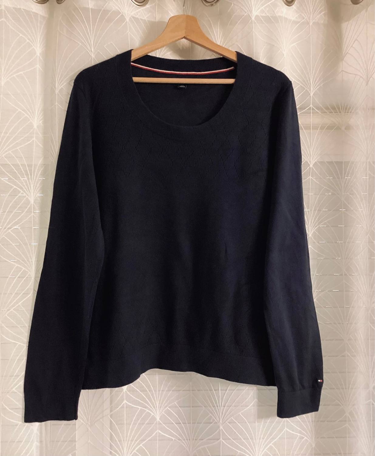 🔵 Sweat Tommy Hilfiger Femme - Marine - Taille L/G
