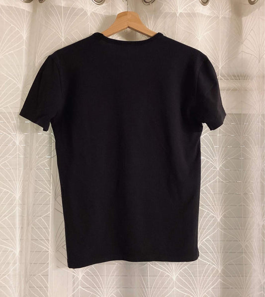 T-shirt Guess Femme Col V - Noir - Taille M