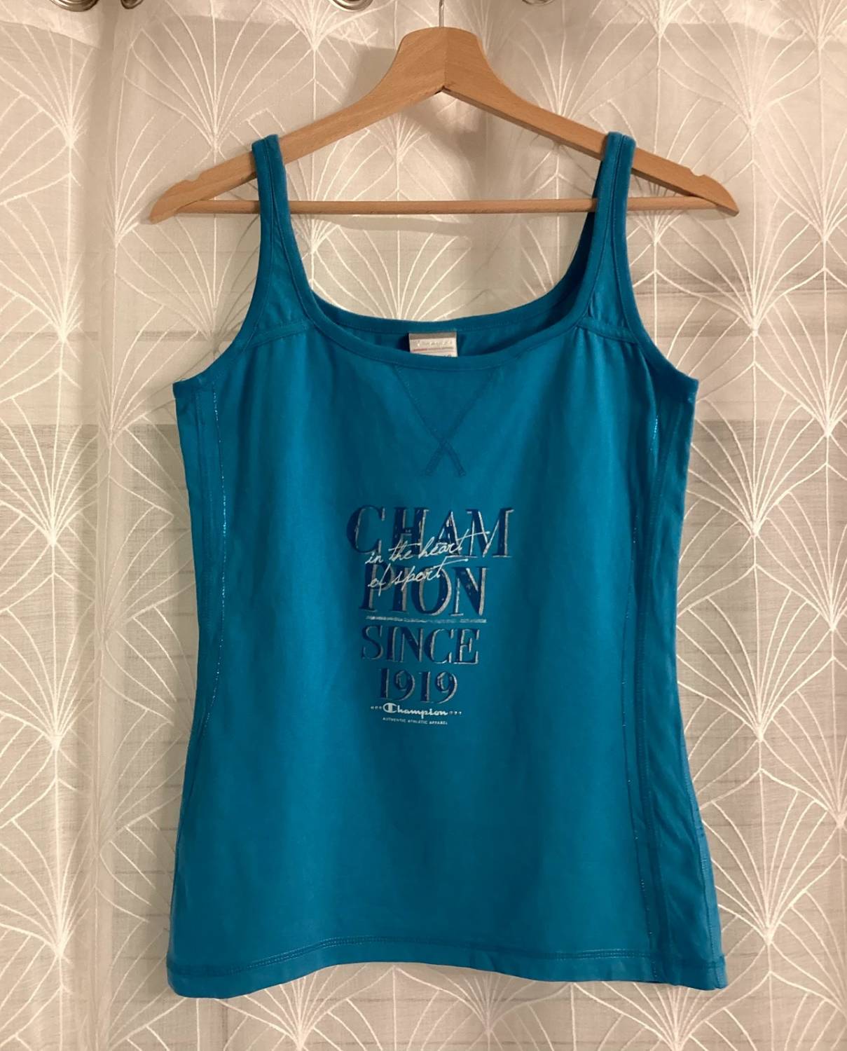 Débardeur Champion - Turquoise & Bleu - Taille M