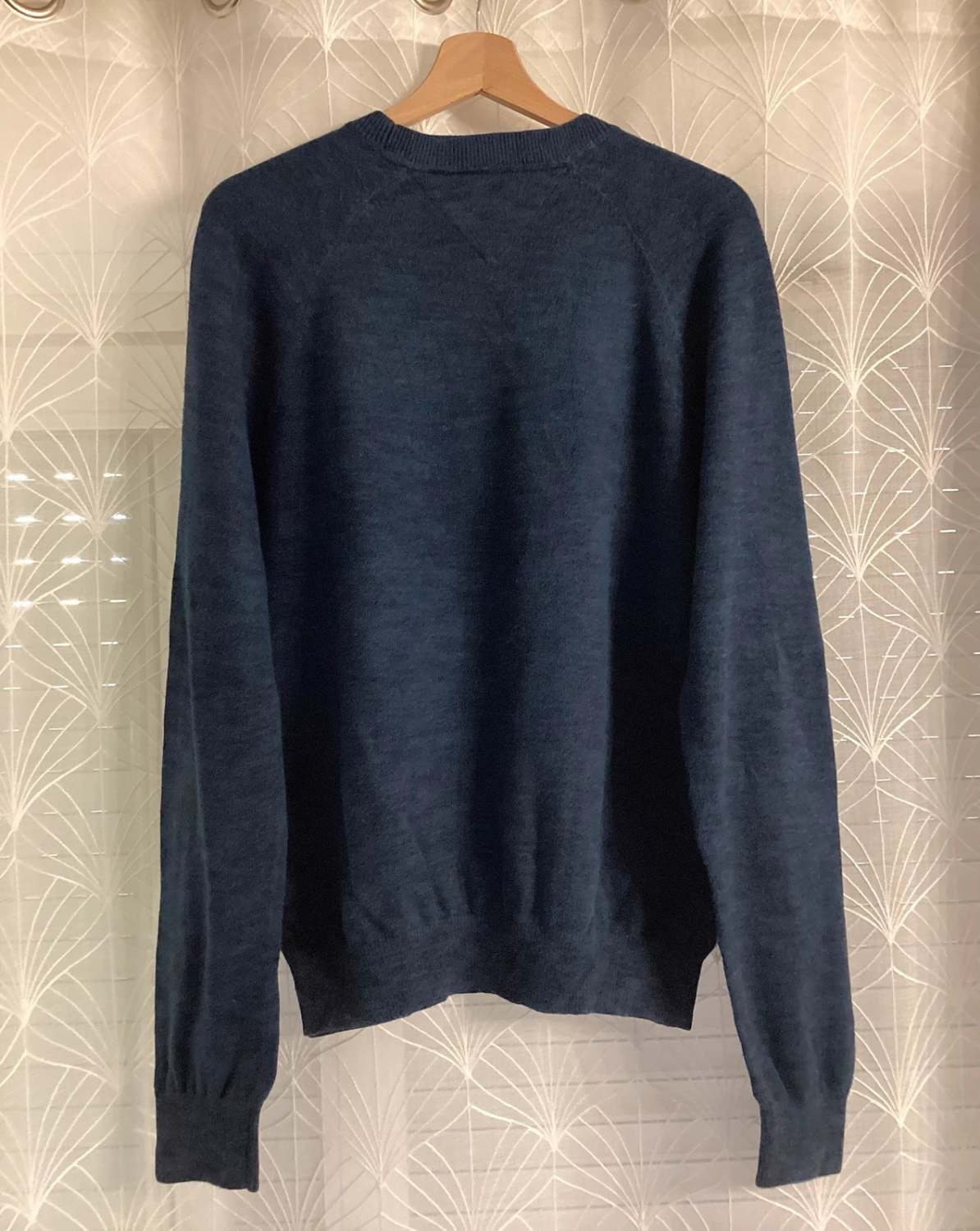 🔵🍃 Sweat Tommy Hilfiger Homme - Marine & Vert - Taille M