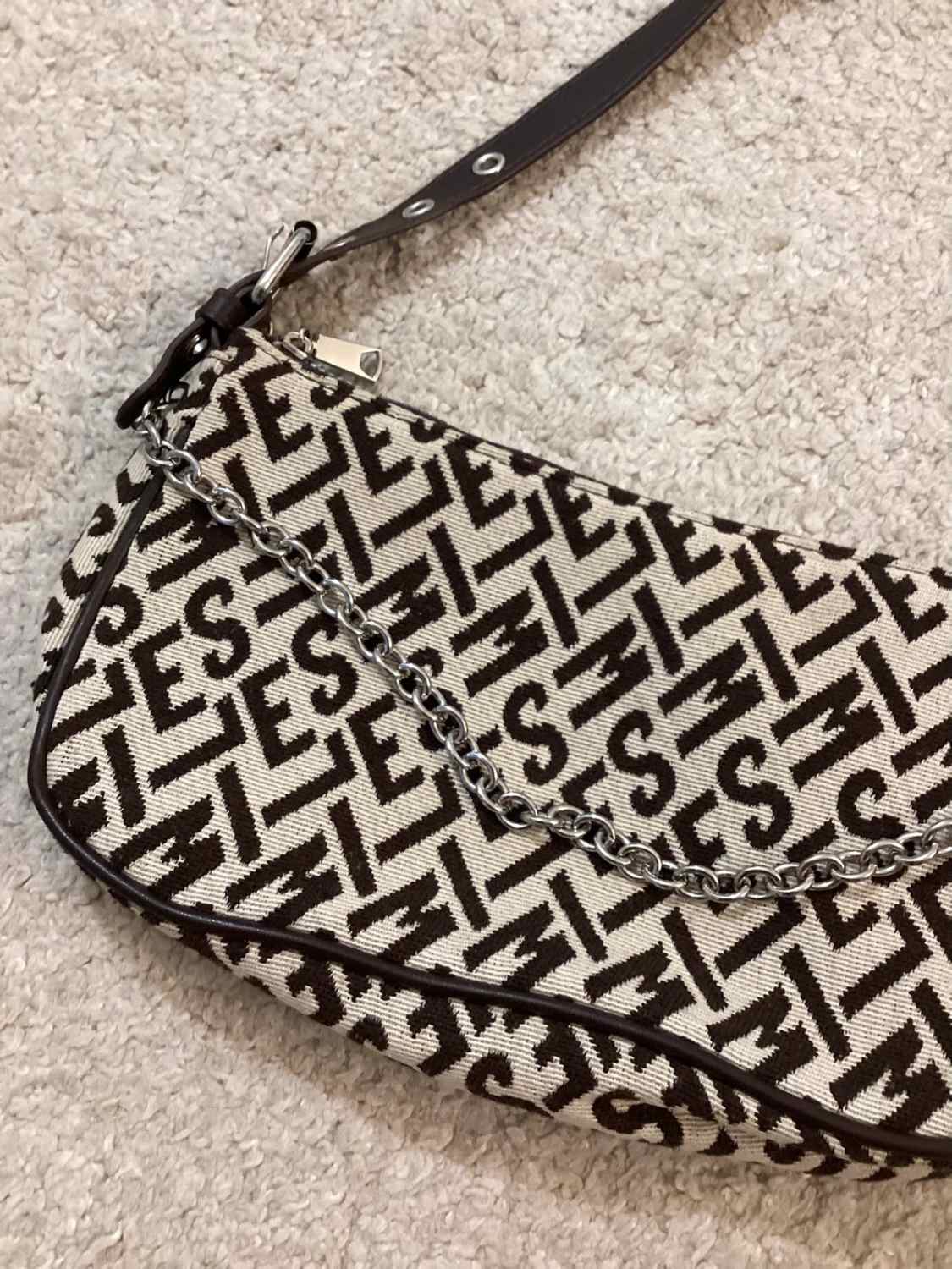 👜 Sac à Main H&M Divided - Marron/Beige - Polyester/Coton