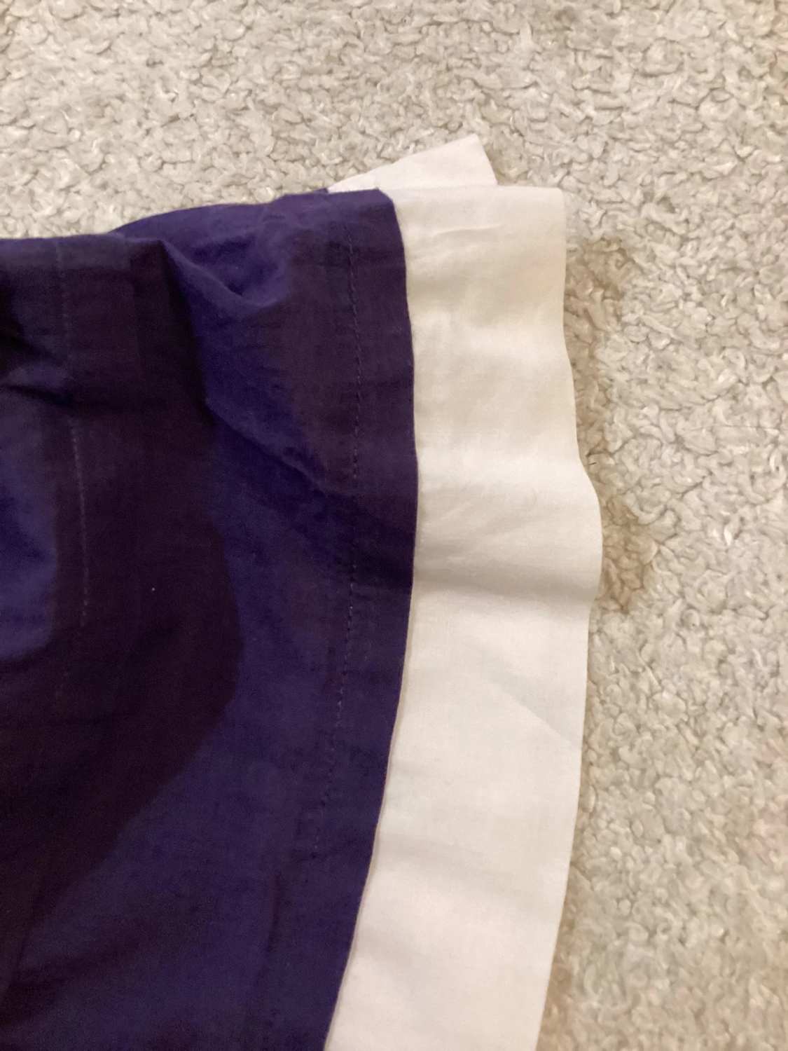Robe Benetton Violet et Blanc - Taille 3A-4A