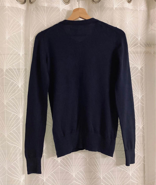 🔵 Cardigan Tommy Hilfiger Pima Cotton - Marine - Taille XS/TP