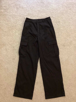 Pantalon Noir Basique - Femme