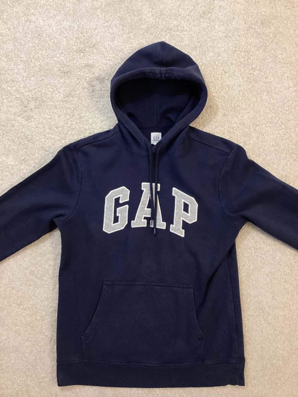 🔵 Pull Gap à Capuche Homme - Marine - Taille S