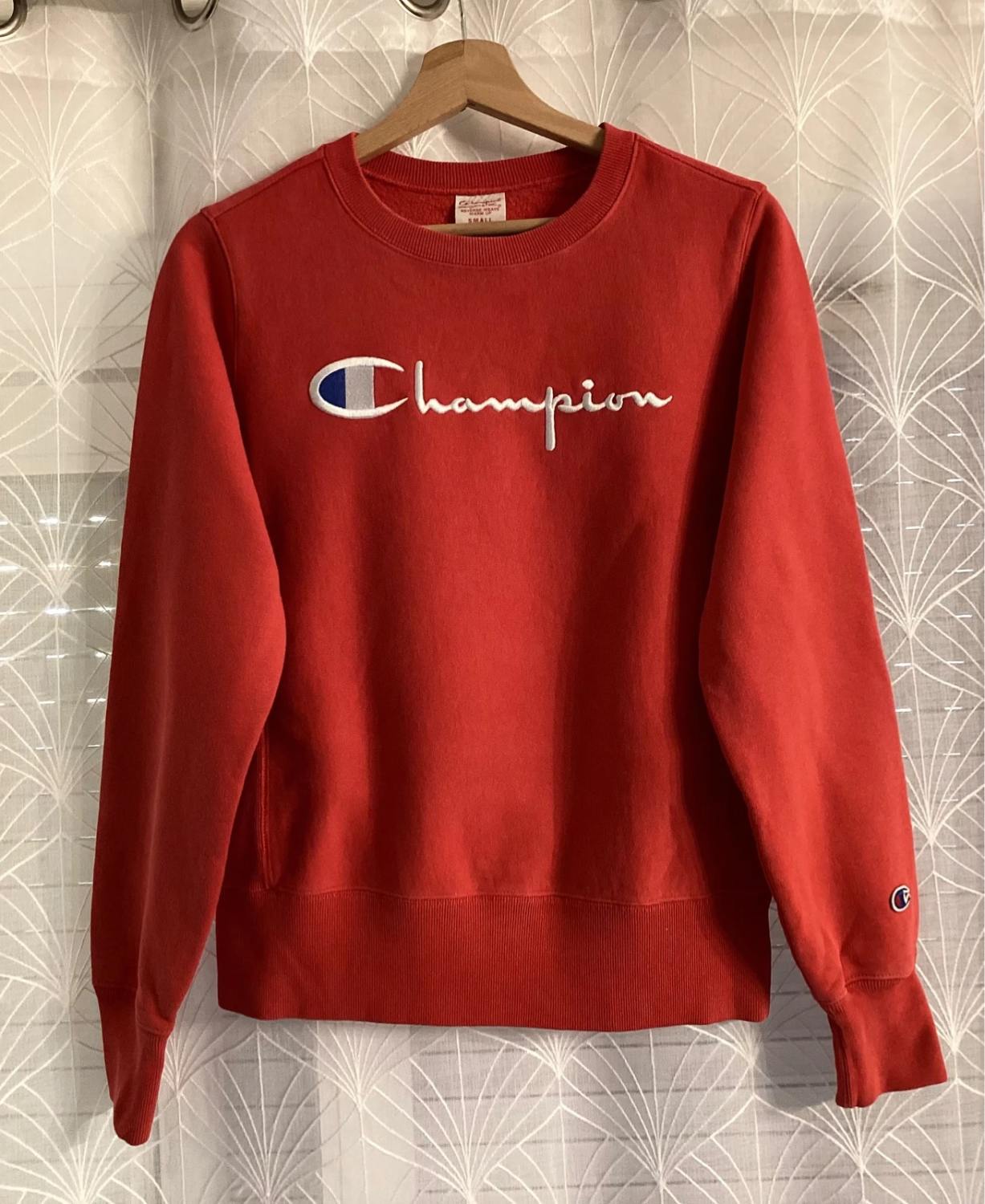 Pull Champion Femme - Rouge Vif - Taille S