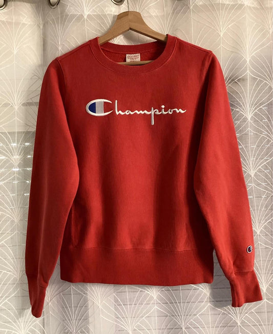 Pull Champion Femme - Rouge Vif - Taille S